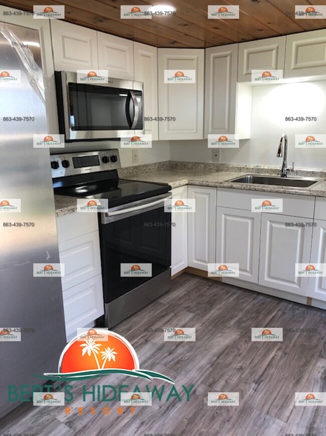Kitchen with Stainless Steel Appliances - 2854 Tindel Camp Rd