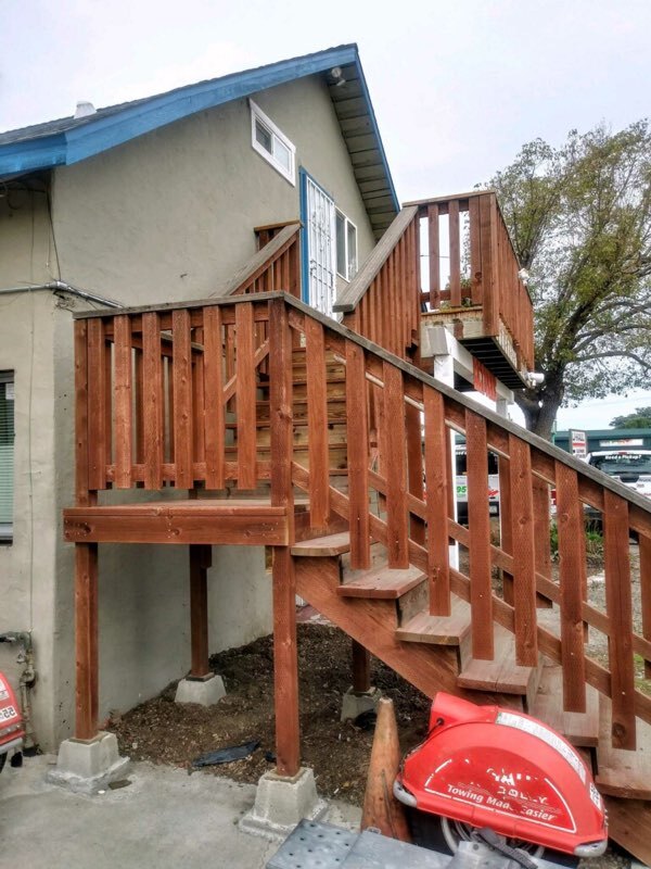 Stairs - 1439 W Texas St