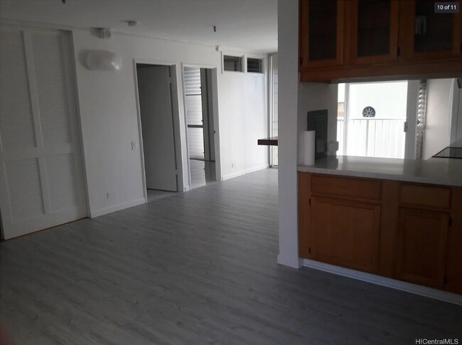 View from Living Room towards Bed and Bathrooms - 1226 Alexander St