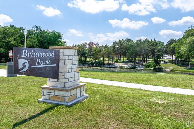 Briarwood Park consists of two playgrounds, located at the corners of Laurel Springs and Sandy Creek Drives in Desoto.