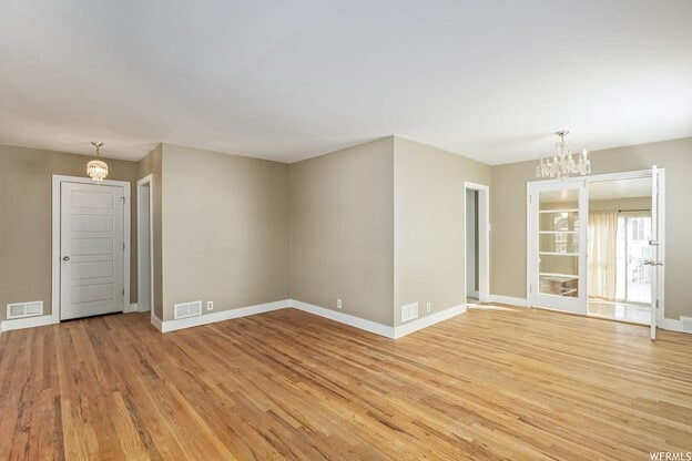 Potential 6th bed through double glass doors on the right. - 2937 S 900 E