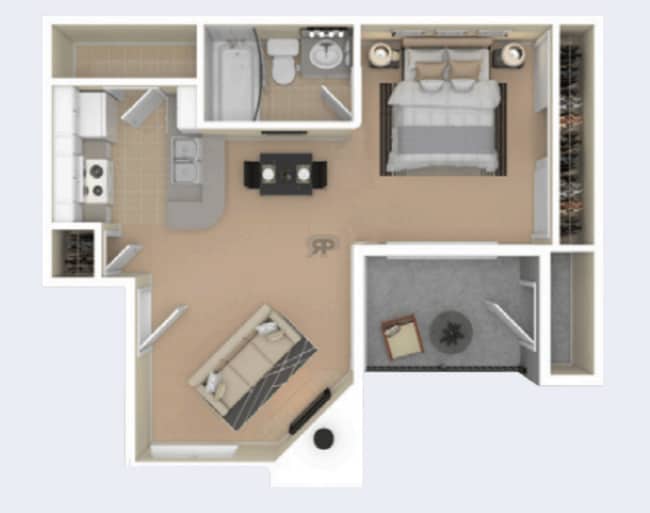 Floorplan - The Trails Apartments