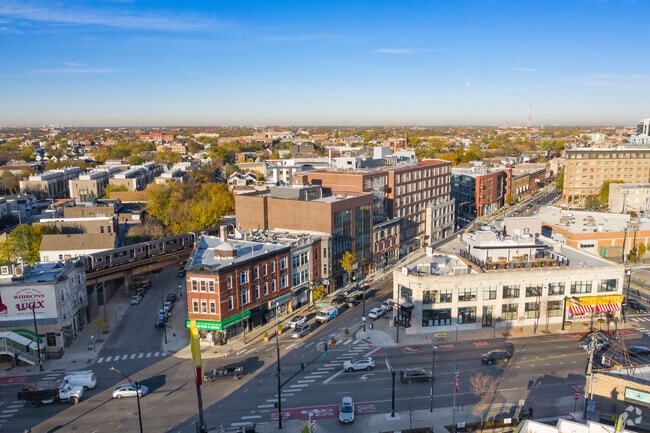 Aerial Photo - 1962-1966 N Milwaukee Ave