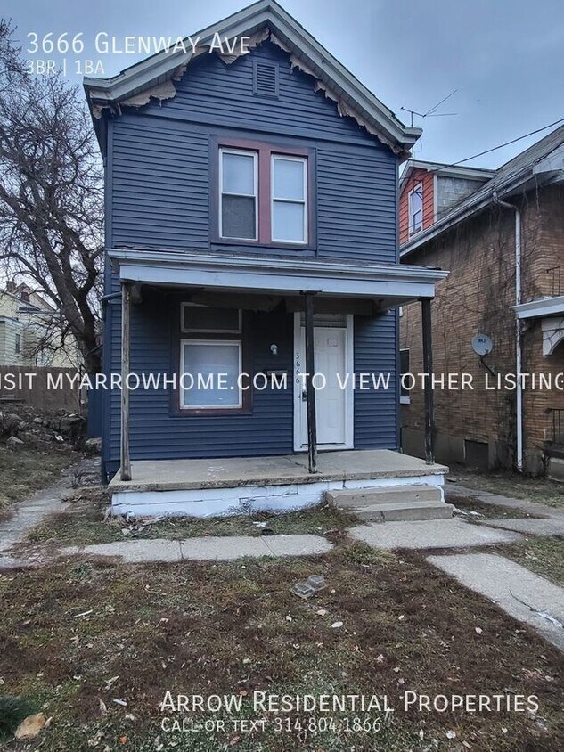 3666 Glenway Ave 3Br 1 BA House Rental in Cincinnati, OH