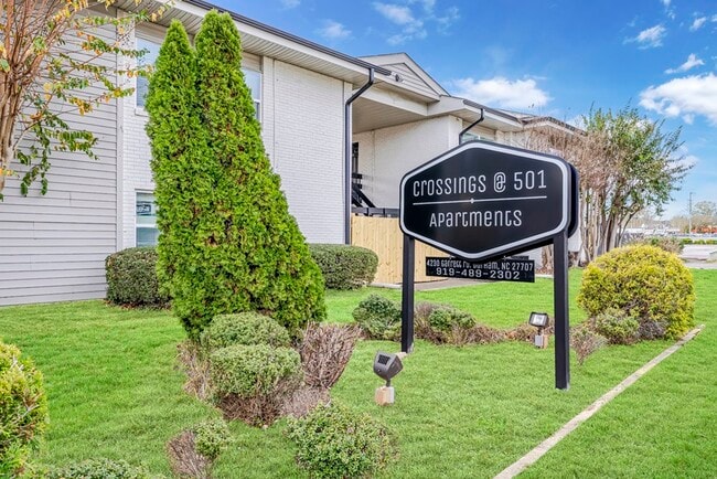 Welcome to Crossings @ 501 Apartments, where modern living meets convenience. Nestled in an inviting community, our well-appointed homes feature vibrant landscaping and exceptional amenities. Schedule your tour today and see all we have to offer! - Crossings @ 501 Apartments