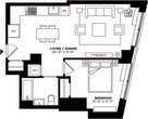 1 Bedroom, 1 Bath- hsr-1x1h