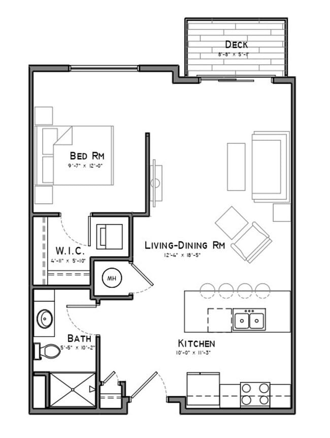 Interior Photo - The Pointe Apartments