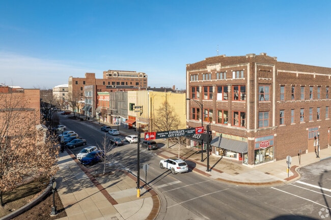 Danville's historic downtown area is full of shops and restaurants.