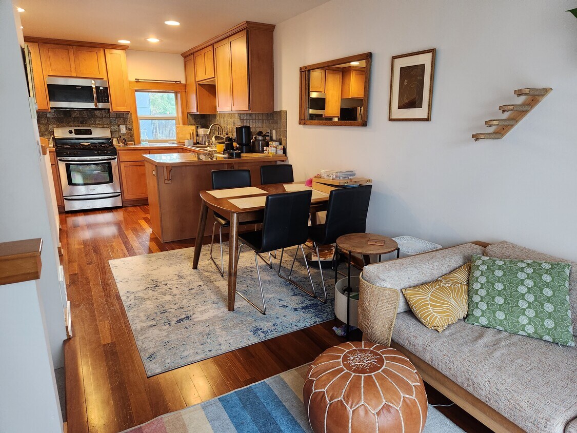 2nd floor dining and kitchen - 9047 17th Ave SW