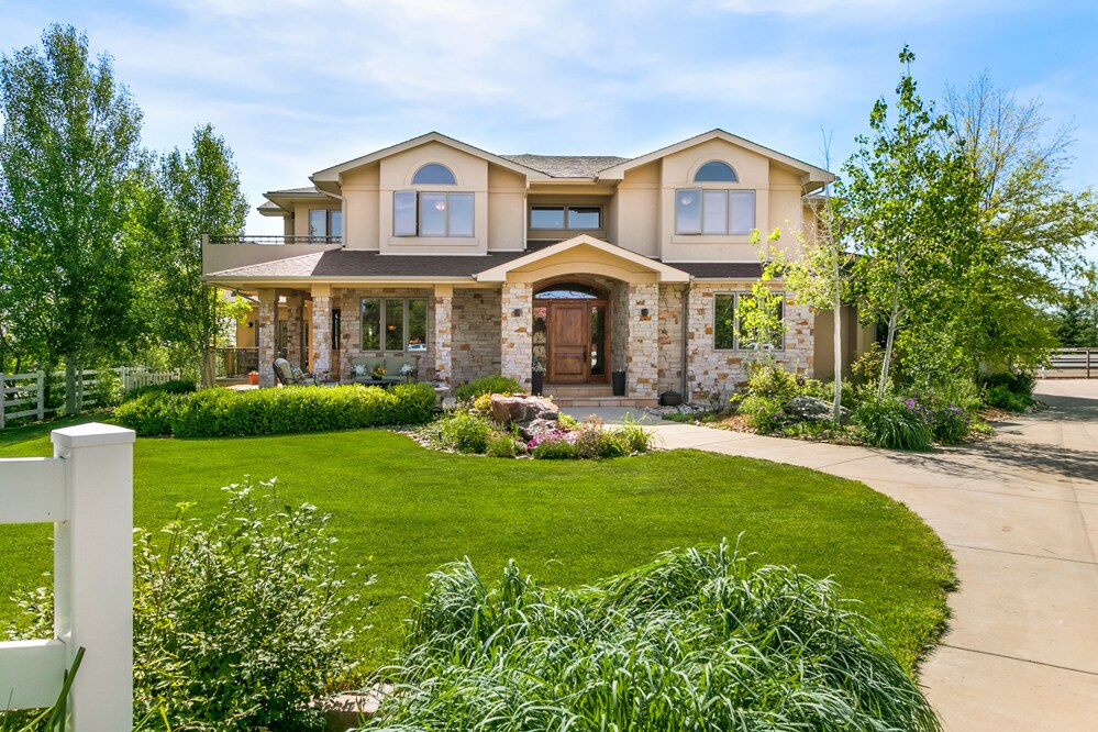 Home from street. - 7572 Panorama Dr