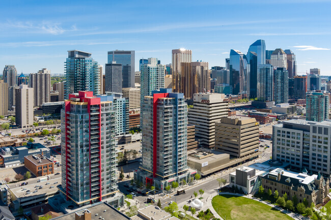 Aerial Photo - The Arch on Ninth