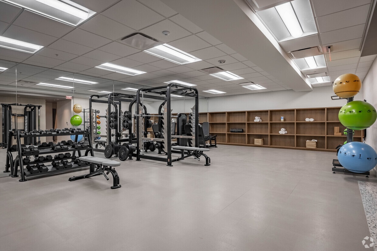 Fitness Center - Mercantile Apartments