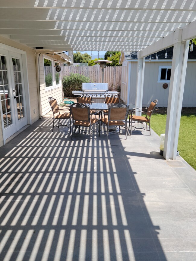 Patio Cover Equipped with Mister - 2230 S Rice Rd