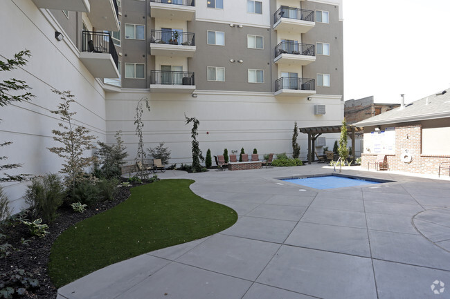 Courtyard - Tower View Luxury Apartments