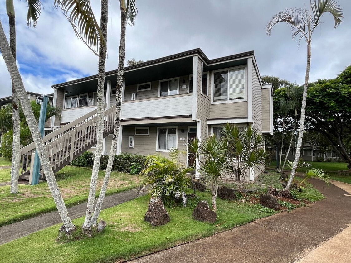 Mililani Terrace - 1 bedroom, AC, Ground Floor end unit with 1 parking - Mililani Terrace - 1 bedroom, AC, Ground Floor end unit with 1 parking