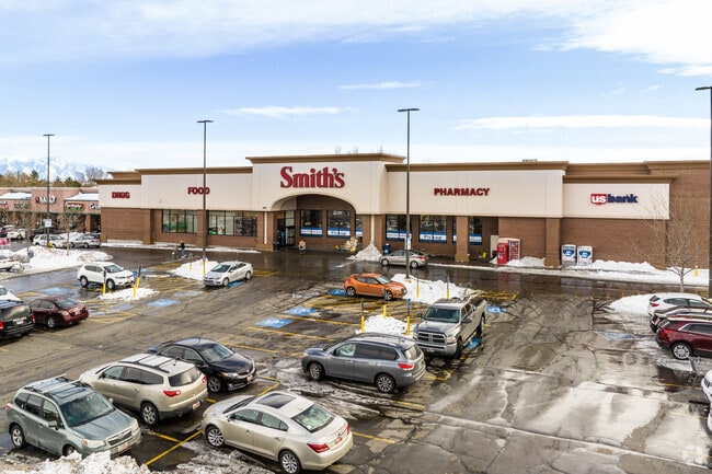 Magna residents can visit the pharmacy, get household essentials and pick up groceries at Smiths.