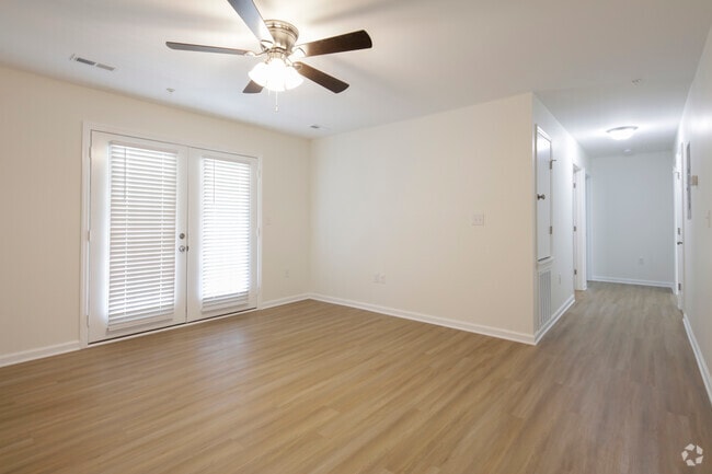 2BR,2BA -1,100SF - Living Room - Winchester Place