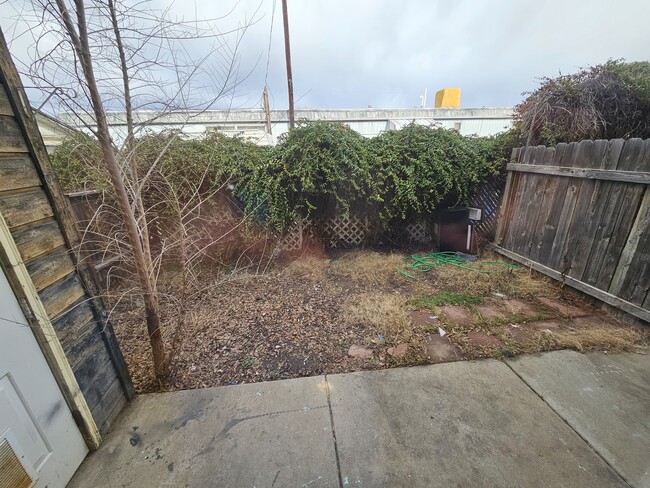 Small Fenced Backyard - 547 Pearce Ave