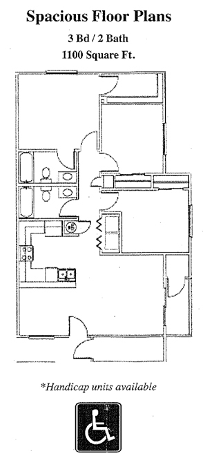 3HAB/2BA - Santa Carolina Apartments