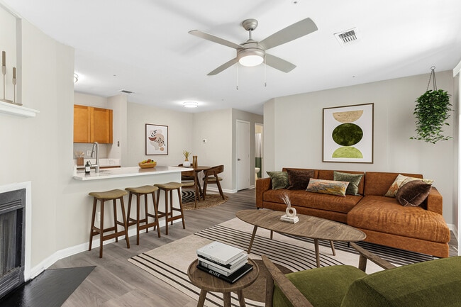 Dover 3 Bed x 2 Bath Floorplan Living Room - ReNew Harford
