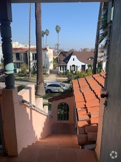 Front upstairs Stairway - 457 S Palm Dr