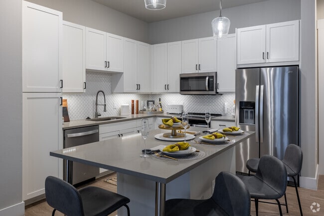 SYNC Sawyer Heights- 2BR, 2BA - 1,138SF - Kitchen - SYNC Sawyer Heights Apartments
