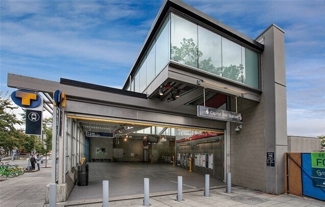 ¡La estación de tren está a una cuadra y media! - 1711 E Olive Way