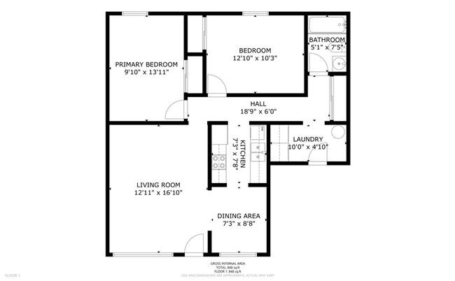 Foto del edificio - CHECK OUT THIS COZY 2 BEDROOM, 1 BATH TOWN...