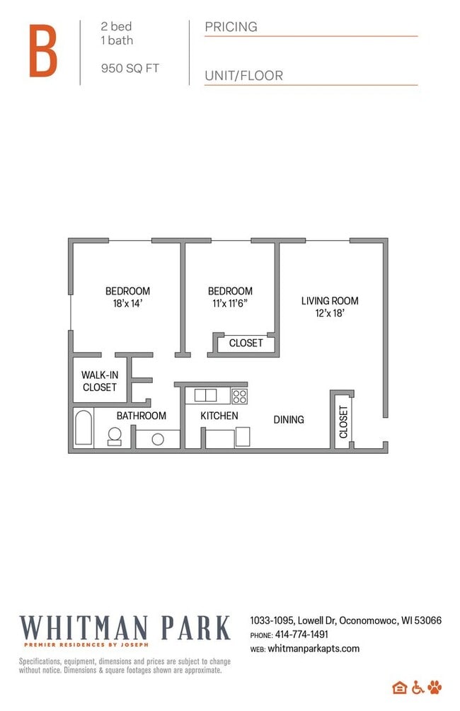 Interior Photo - Whitman Park Apartments