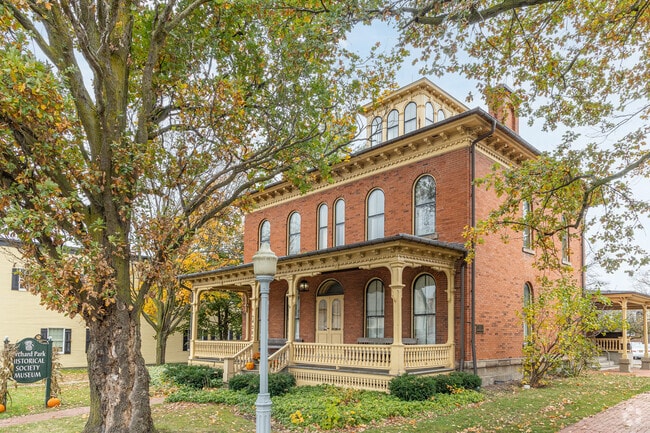 The Jolls House, built in 1870, is the historical museum located in Orchard Park, NY.