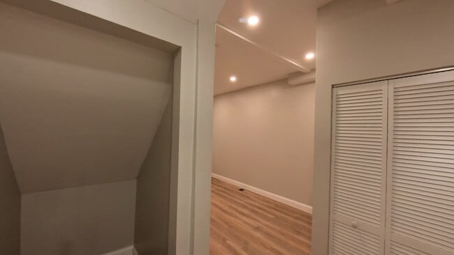 Storage under stairs - 4646 York Rd