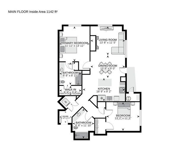 Photo - Fabulous, Corner 2BR, 2BA with Reserved Garage Parking Between Dupont and Logan Circle!! House
