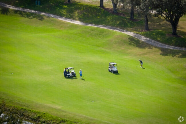 The area is a paradise for golfers living near or visiting Lutz.