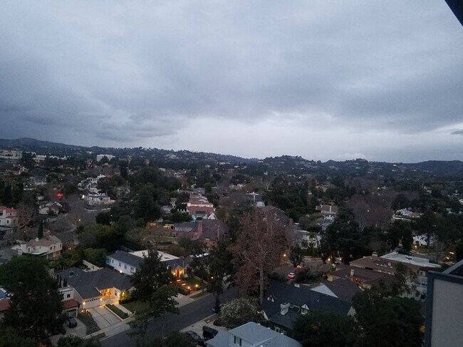 VIEW FROM LIVING ROOM - 10535 Wilshire Blvd
