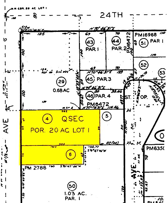 Plat Map - 2437-2509 Highland Ave