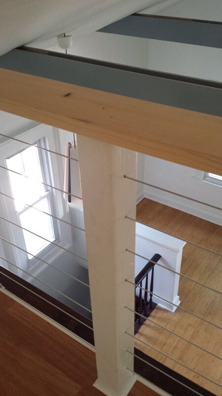 View of entry from Loft - 40 Lyon St