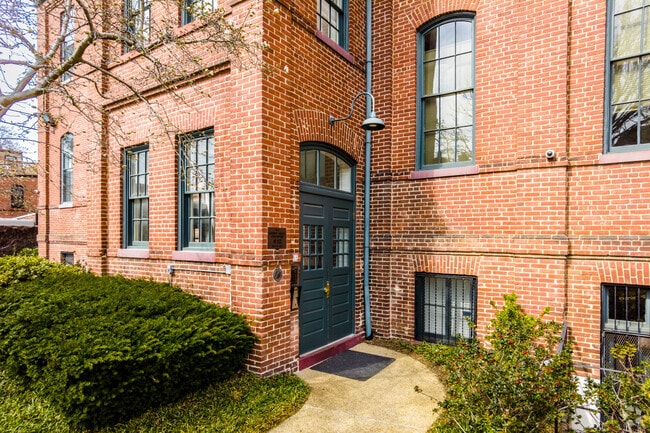 Front Entrance - Carberry School Lofts