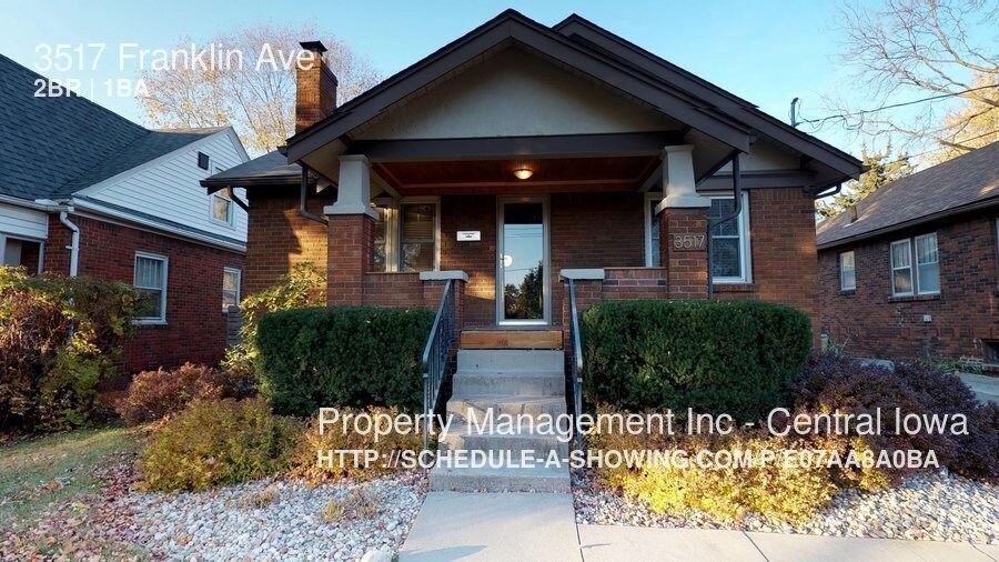 3517 Franklin Ave, Des Moines, IA 50310 House Rental in Des Moines
