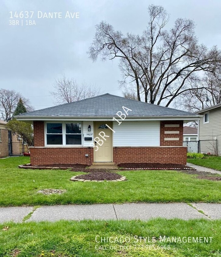 14637 Dante Ave, Dolton, IL 60419 House Rental in Dolton, IL