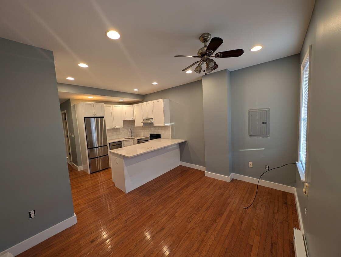Living space and kitchen - 1917 McClellan St (Philadelphia, PA)