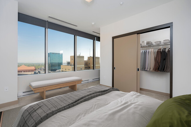 Bedroom - Floorplan E - Tower on the Maumee