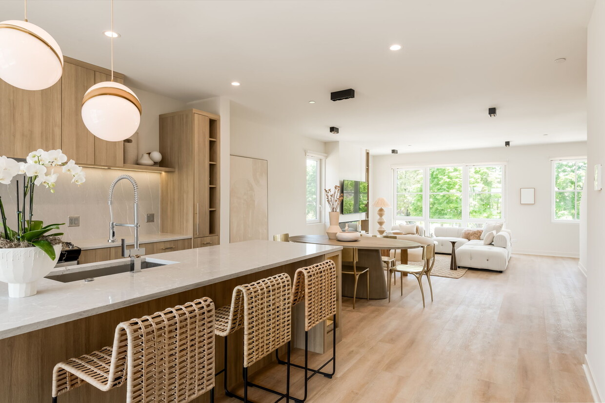 Concepto de vida abierto The Grove - The Grove Luxury Townhomes