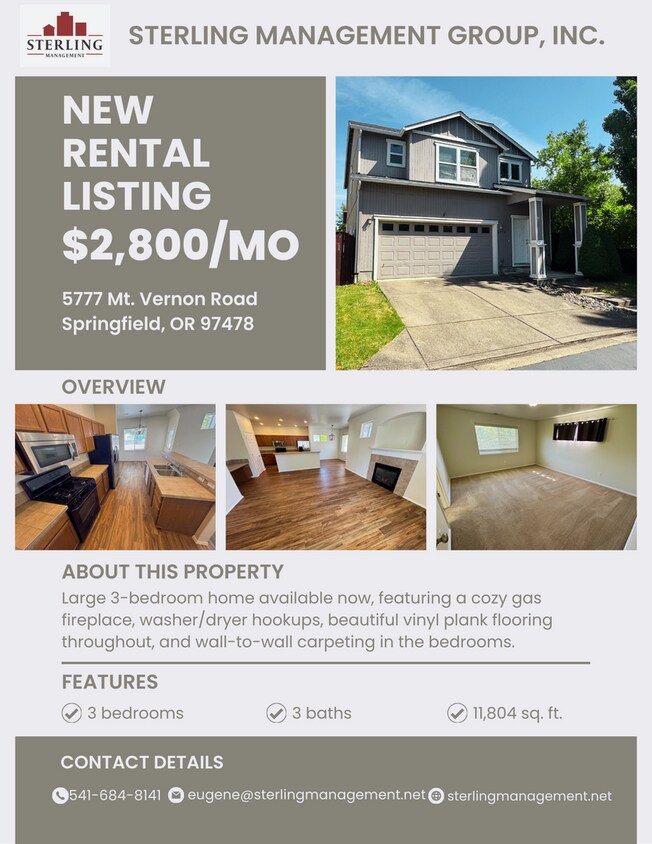 Foto principal - (GAR) 3 Bed/ 3 Bath