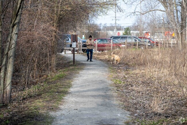 The Izaak Walton Preserves in Homewood have lakes, woodlands, and sand dunes.