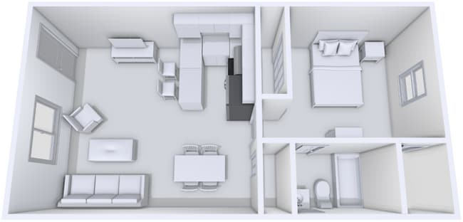 Building Photo - ! Bedroom 1 Bath Apartment for Rent