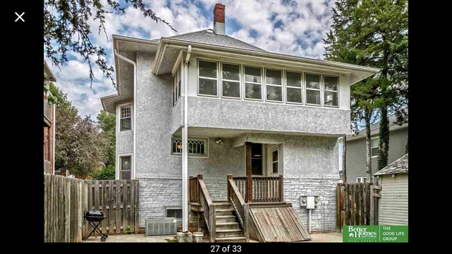3-Season Porch and laundry access through cellar doors - 4605 Cass St