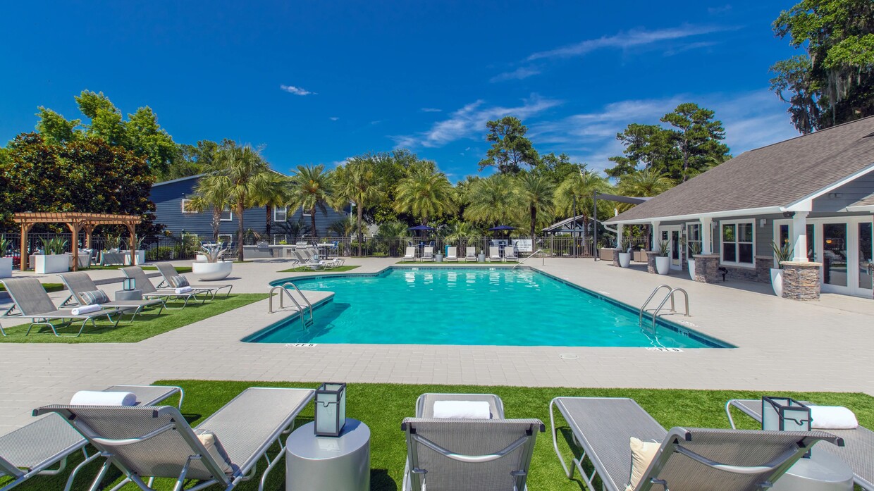 Whether you're seeking a quiet day of relaxation or a lively gathering with friends, this poolside haven caters to every mood. - Emerson Isles