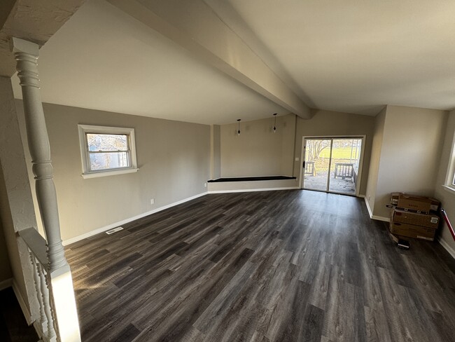 Huge family room with new luxury vinyl plank - 1823 E 300th St