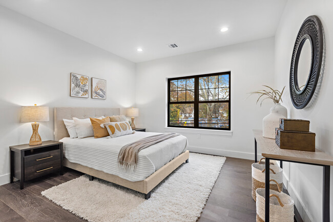 Model Home Bedroom - Netherwood Flats