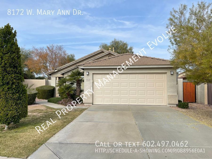 8172 W Mary Ann Dr, Peoria, AZ 85382 House Rental in Peoria, AZ